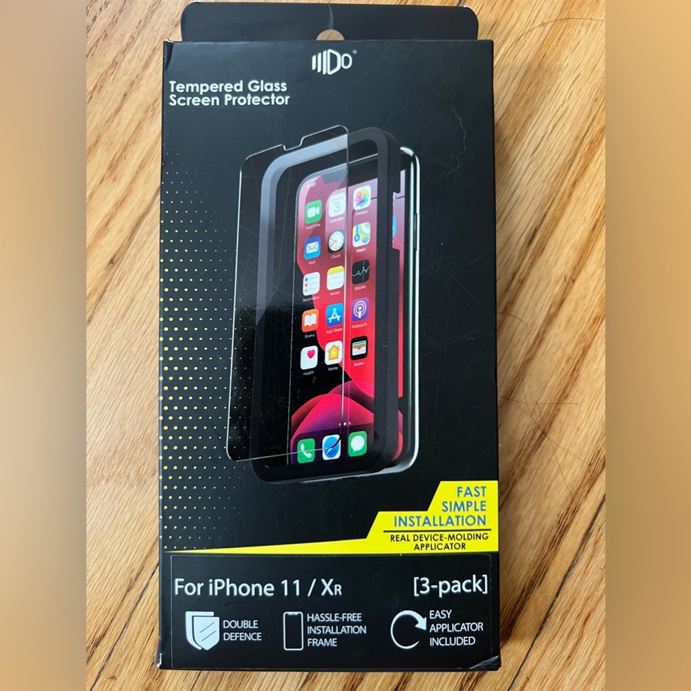 Tempered Glass Screen protector for IPhone 11 / Xr